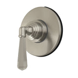Metropolitan KS4038HL Single-Handle Wall Mount Six-Way Diverter Valve with Trim Kit, Brushed Nickel