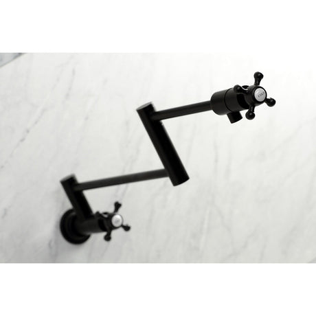 Metropolitan KS4100BX Pot Filler, Matte Black