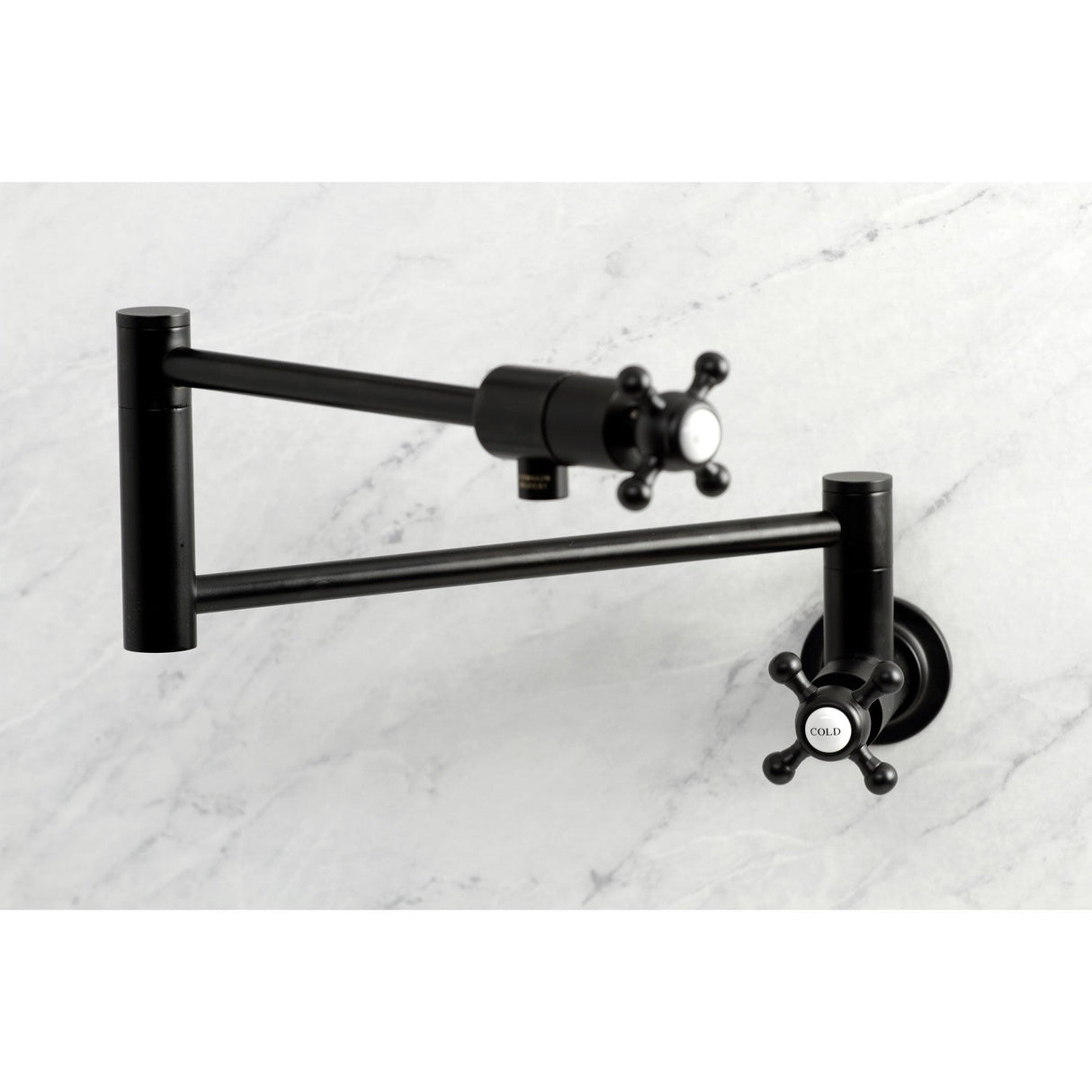 Metropolitan KS4100BX Pot Filler, Matte Black