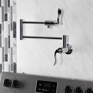 Century KS4101CFL Pot Filler, Polished Chrome