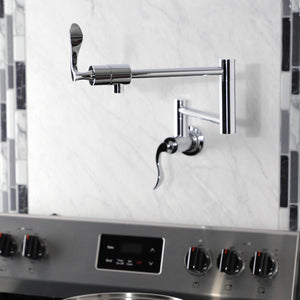 Century KS4101CFL Pot Filler, Polished Chrome