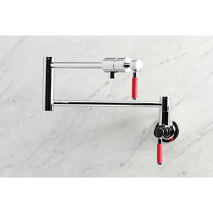 Kaiser KS4101DKL Pot Filler, Polished Chrome