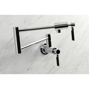 Kaiser KS4101DKL Pot Filler, Polished Chrome