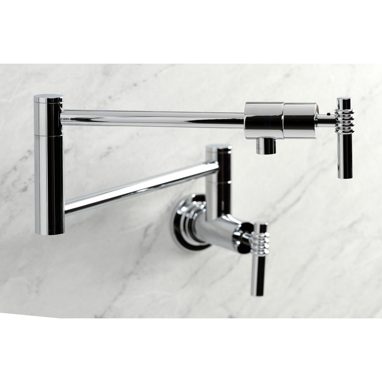 Milano KS4101ML Pot Filler, Polished Chrome