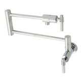 Milano KS4101ML Pot Filler, Polished Chrome