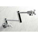 Metropolitan KS4101PX Pot Filler, Polished Chrome