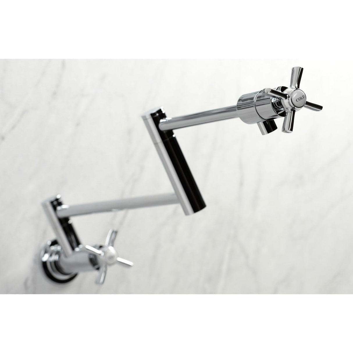 Millennium KS4101ZX Pot Filler, Polished Chrome