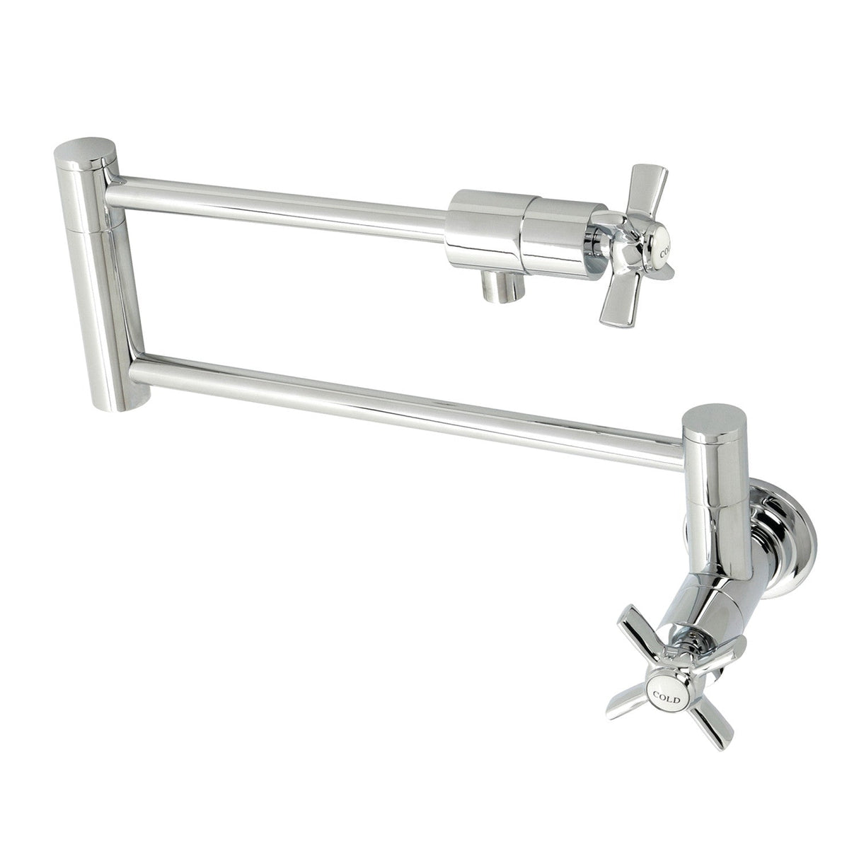 Millennium KS4101ZX Pot Filler, Polished Chrome