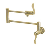 NuWave KS4102DFL Pot Filler, Polished Brass