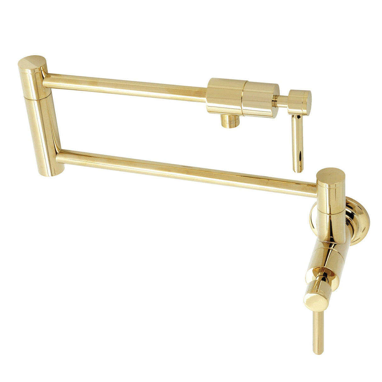 Concord KS4102DL Pot Filler, Polished Brass