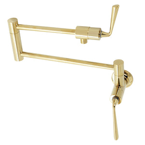 Silver Sage KS4102ZL Pot Filler, Polished Brass