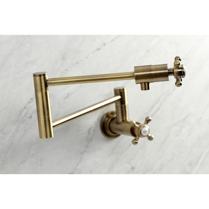 Metropolitan KS4103BX Pot Filler, Antique Brass