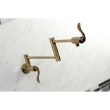 NuWave KS4103DFL Pot Filler, Antique Brass