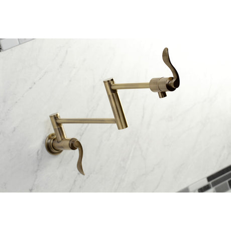 NuWave KS4103DFL Pot Filler, Antique Brass