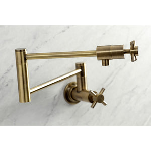 Concord KS4103DX Pot Filler, Antique Brass
