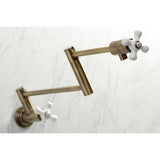 Metropolitan KS4103PX Pot Filler, Antique Brass