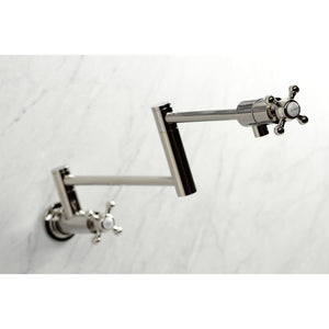 Metropolitan KS4106BX Pot Filler, Polished Nickel