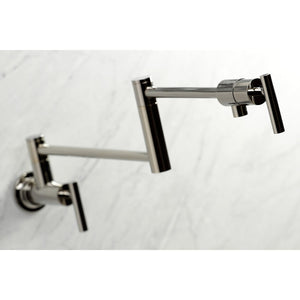 Manhattan KS4106CML Pot Filler, Polished Nickel