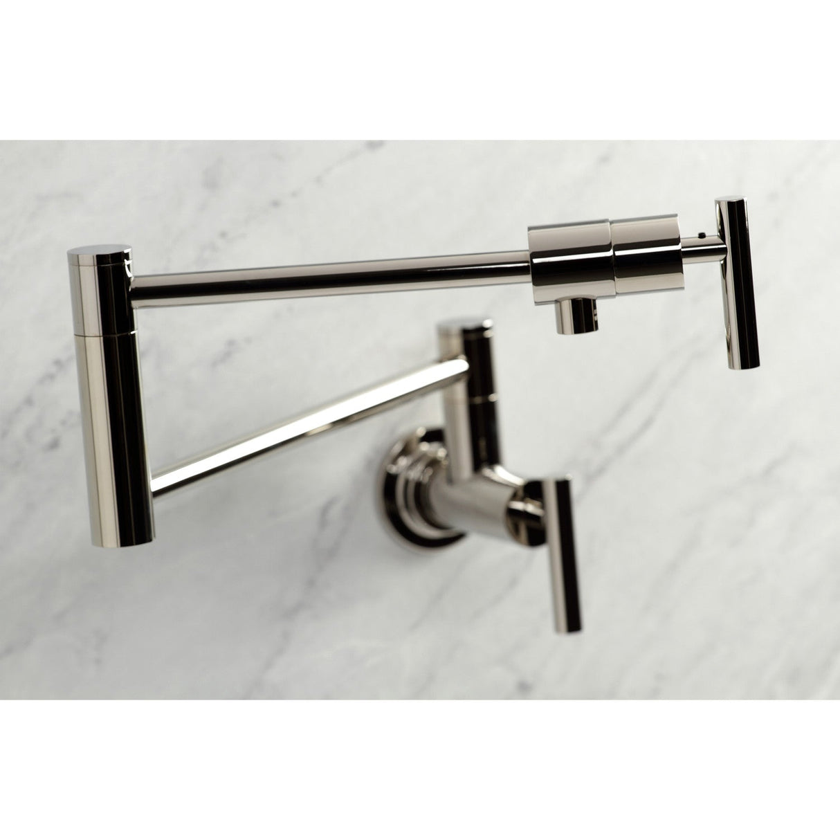 Manhattan KS4106CML Pot Filler, Polished Nickel