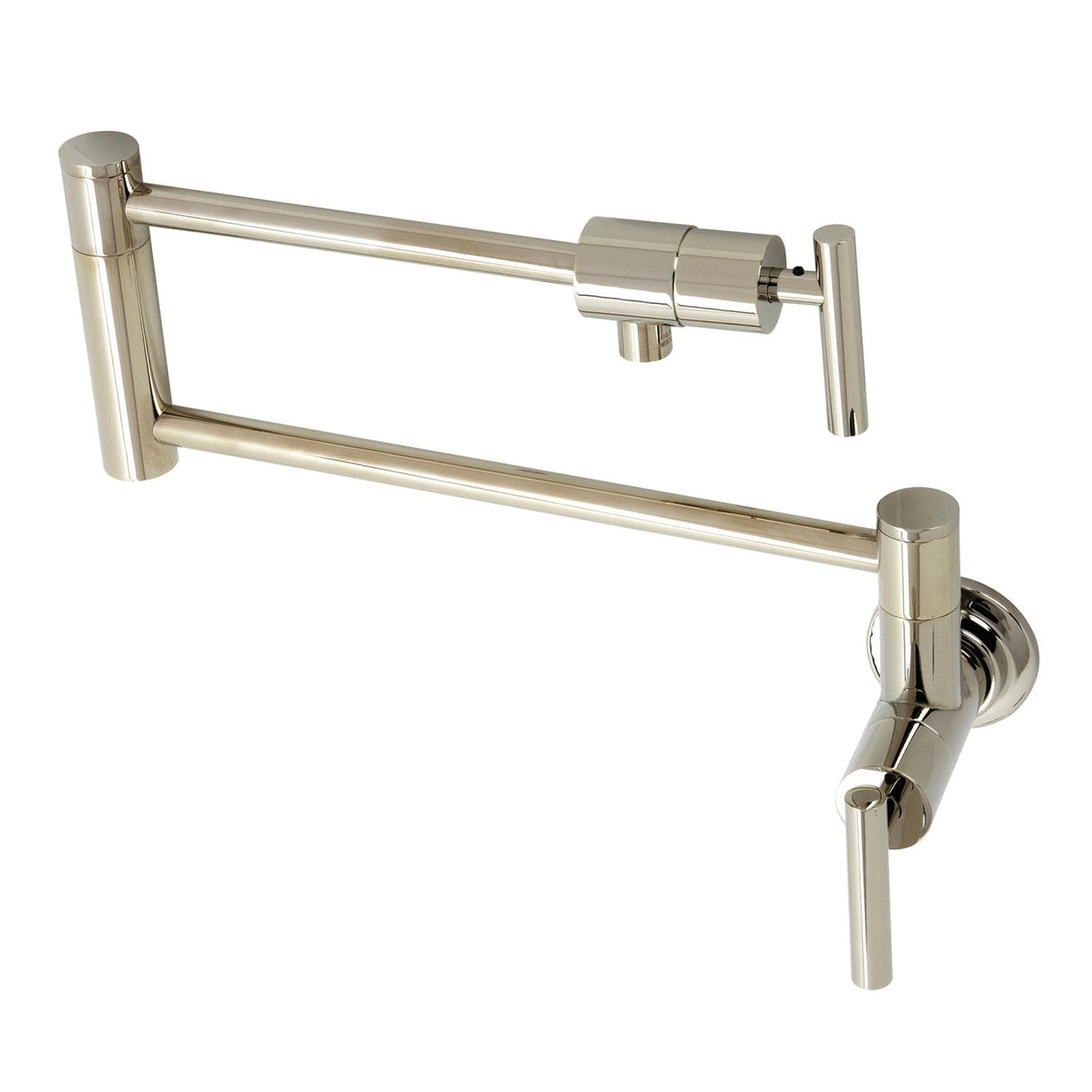 Manhattan KS4106CML Pot Filler, Polished Nickel