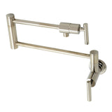 Manhattan KS4106CML Pot Filler, Polished Nickel