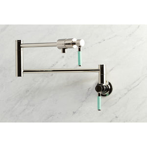 Kaiser KS4106DKL Pot Filler, Polished Nickel
