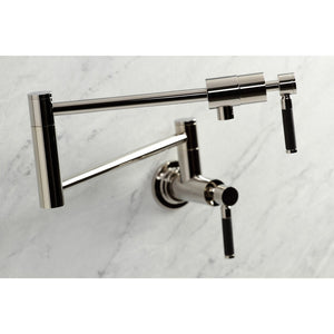 Kaiser KS4106DKL Pot Filler, Polished Nickel