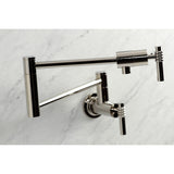 Milano KS4106ML Pot Filler, Polished Nickel