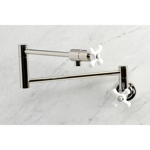 Metropolitan KS4106PX Pot Filler, Polished Nickel