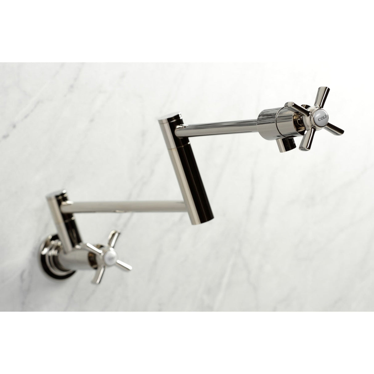 Millennium KS4106ZX Pot Filler, Polished Nickel