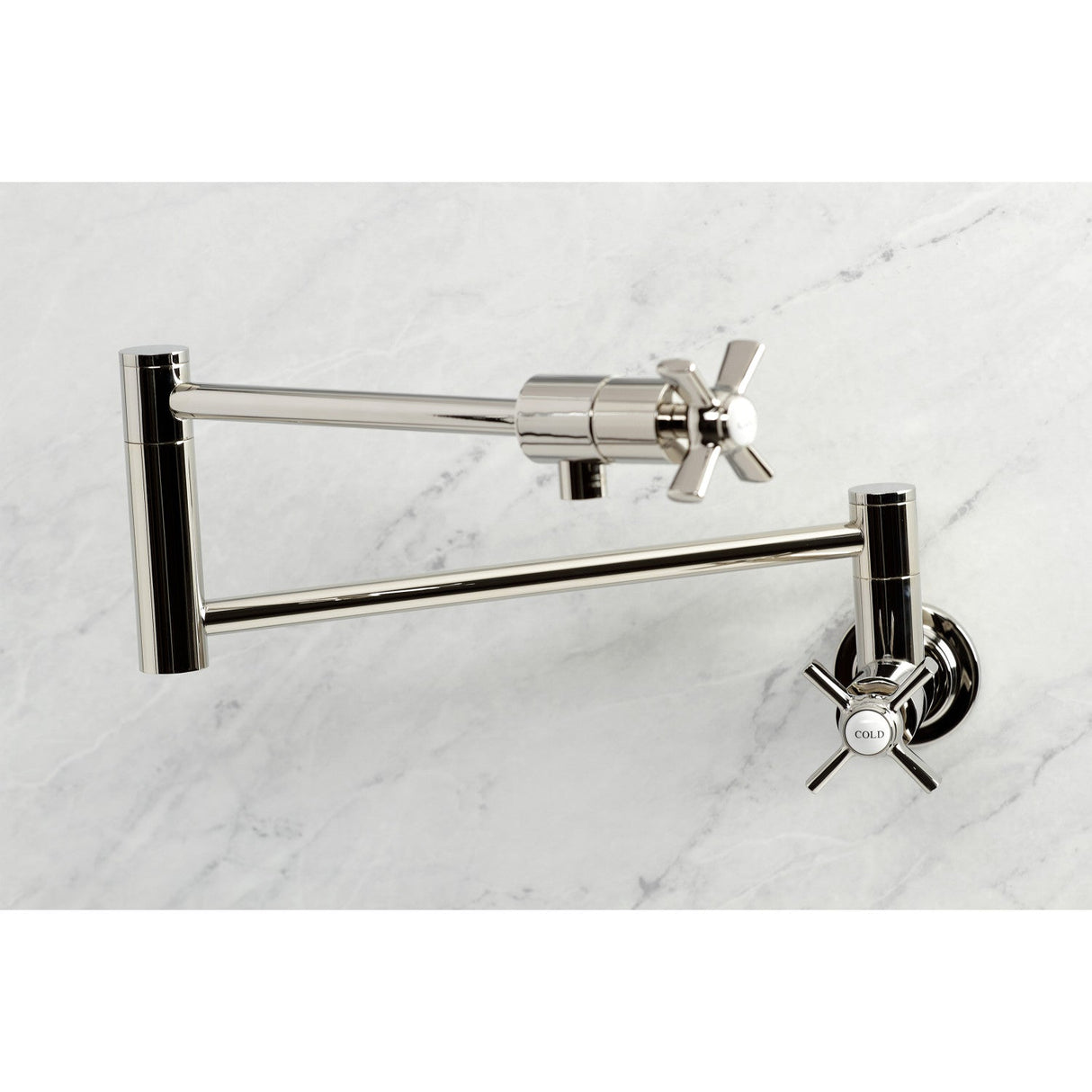 Millennium KS4106ZX Pot Filler, Polished Nickel