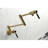 Kaiser KS4107DKL Pot Filler, Brushed Brass