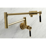 Kaiser KS4107DKL Pot Filler, Brushed Brass