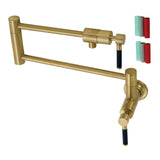 Kaiser KS4107DKL Pot Filler, Brushed Brass