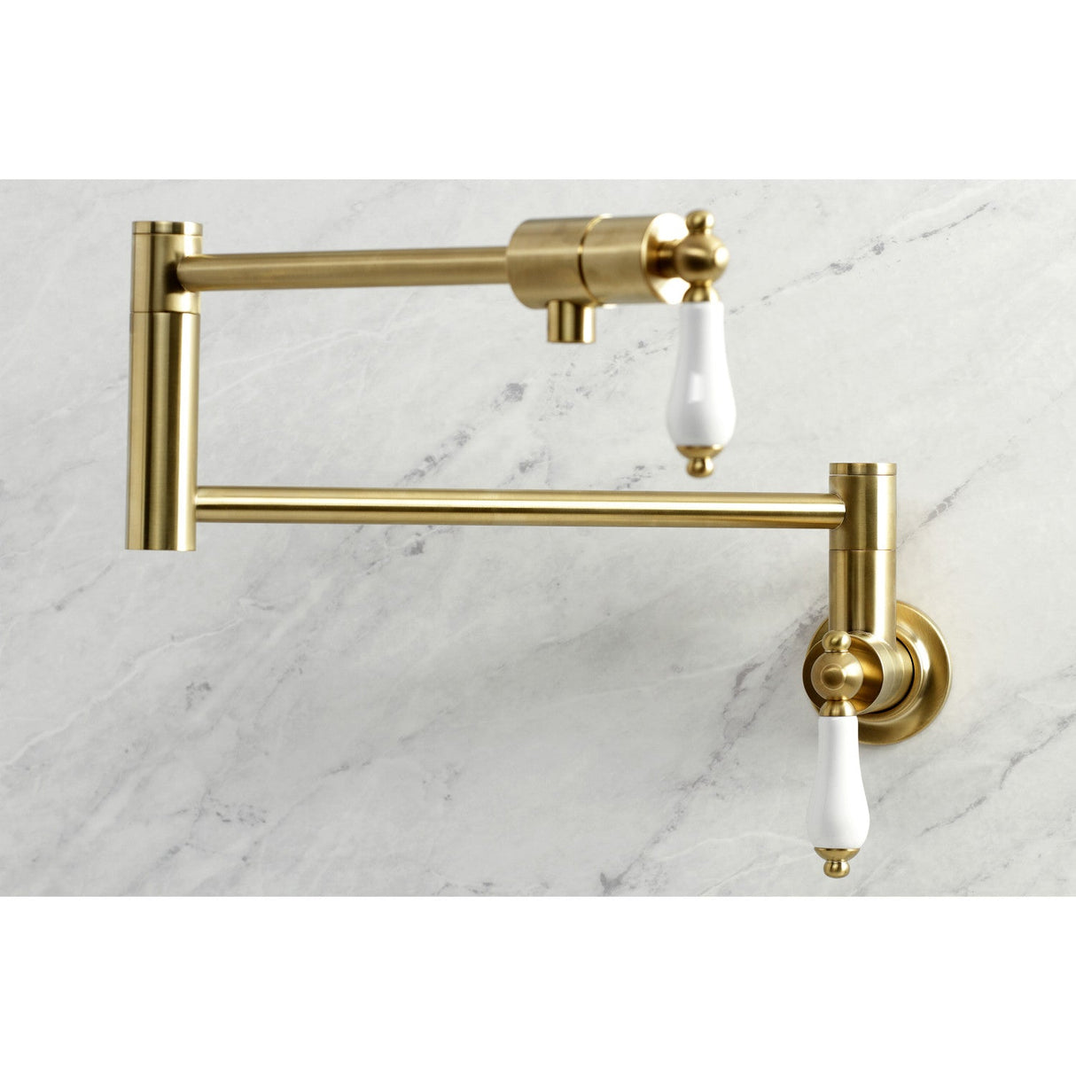 Metropolitan KS4107PL Pot Filler, Brushed Brass