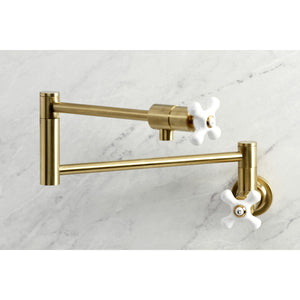 Metropolitan KS4107PX Pot Filler, Brushed Brass