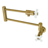 Metropolitan KS4107PX Pot Filler, Brushed Brass