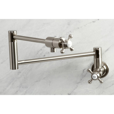 Metropolitan KS4108BX Pot Filler, Brushed Nickel