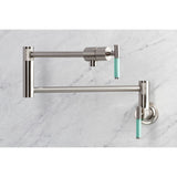 Kaiser KS4108CKL Pot Filler, Brushed Nickel