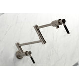 Kaiser KS4108DKL Pot Filler, Brushed Nickel