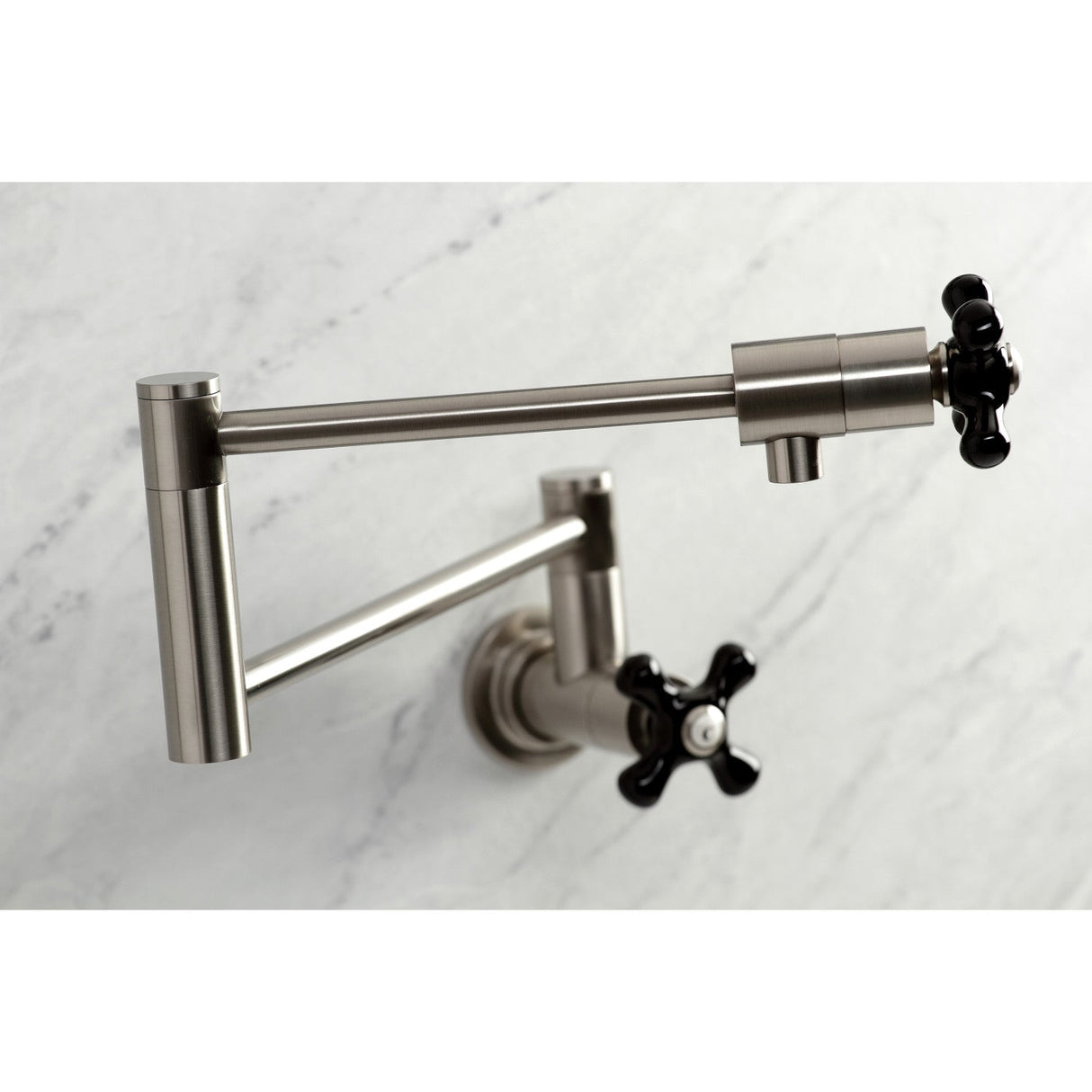 Duchess KS4108PKX Pot Filler, Brushed Nickel