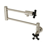 Duchess KS4108PKX Pot Filler, Brushed Nickel