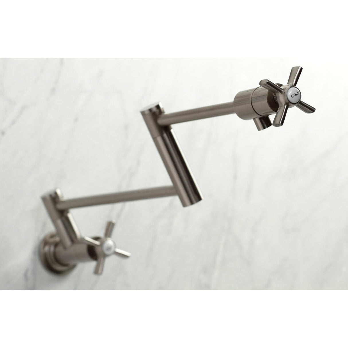 Millennium KS4108ZX Pot Filler, Brushed Nickel