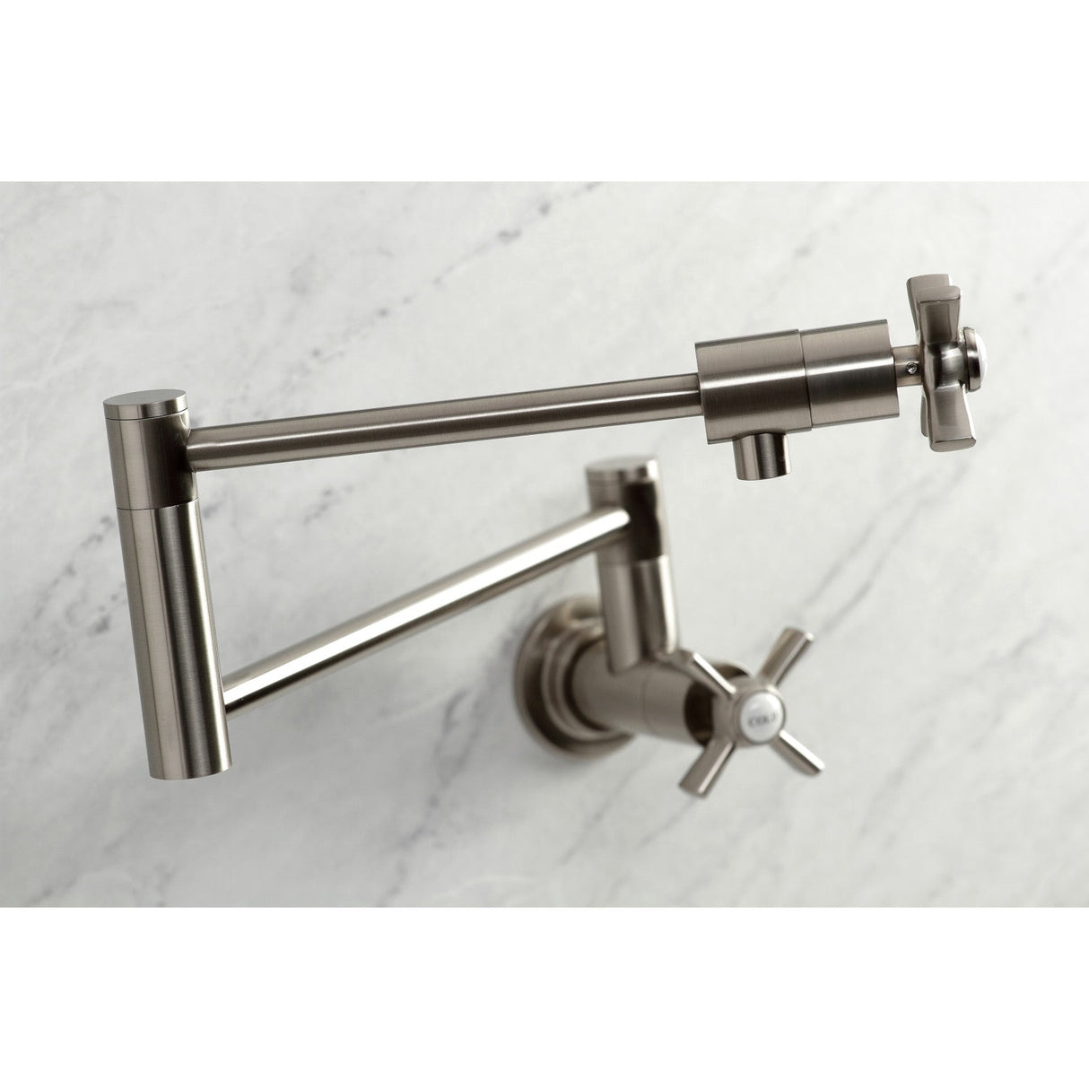 Millennium KS4108ZX Pot Filler, Brushed Nickel