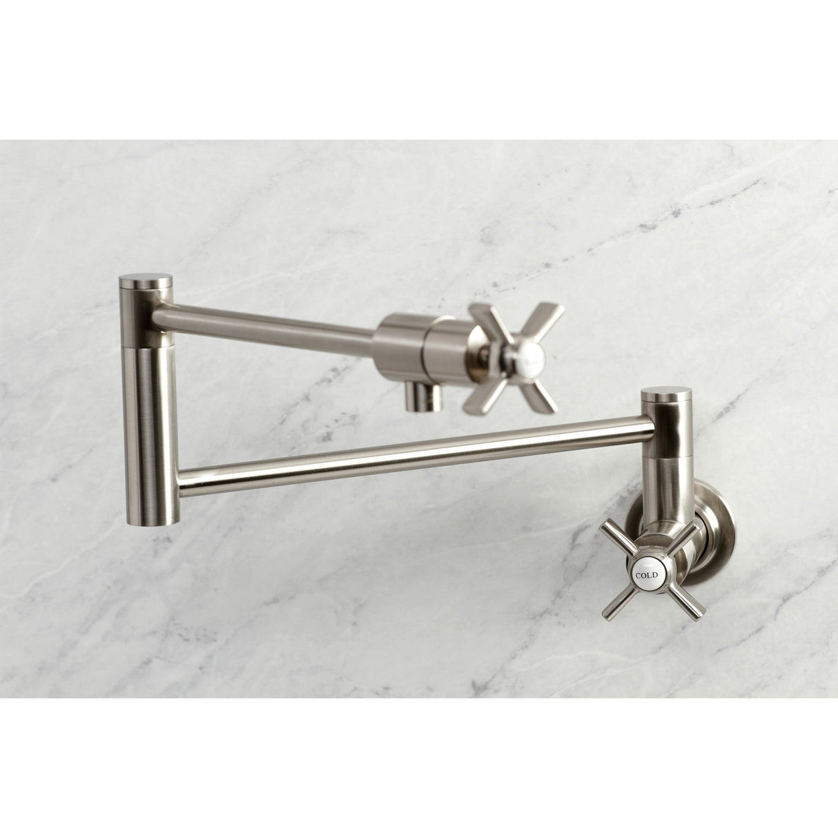 Millennium KS4108ZX Pot Filler, Brushed Nickel