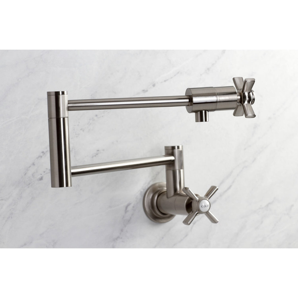 Millennium KS4108ZX Pot Filler, Brushed Nickel