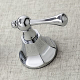 Metropolitan KS4121BL Two-Handle 3-Hole Wall Mount Bathroom Faucet, Polished Chrome