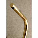 Concord KS412PB Two-Handle 2-Hole Wall Mount Kitchen Faucet, Polished Brass