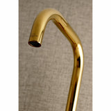 Concord KS413PB Two-Handle 2-Hole Wall Mount Kitchen Faucet, Polished Brass