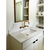 Concord KS413SB Two-Handle 2-Hole Wall Mount Kitchen Faucet, Brushed Brass